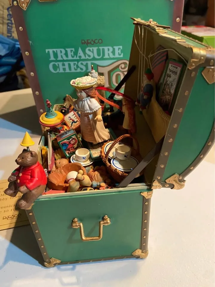 Vintage Enesco Music Box - Toy Symphony image indicator(2)