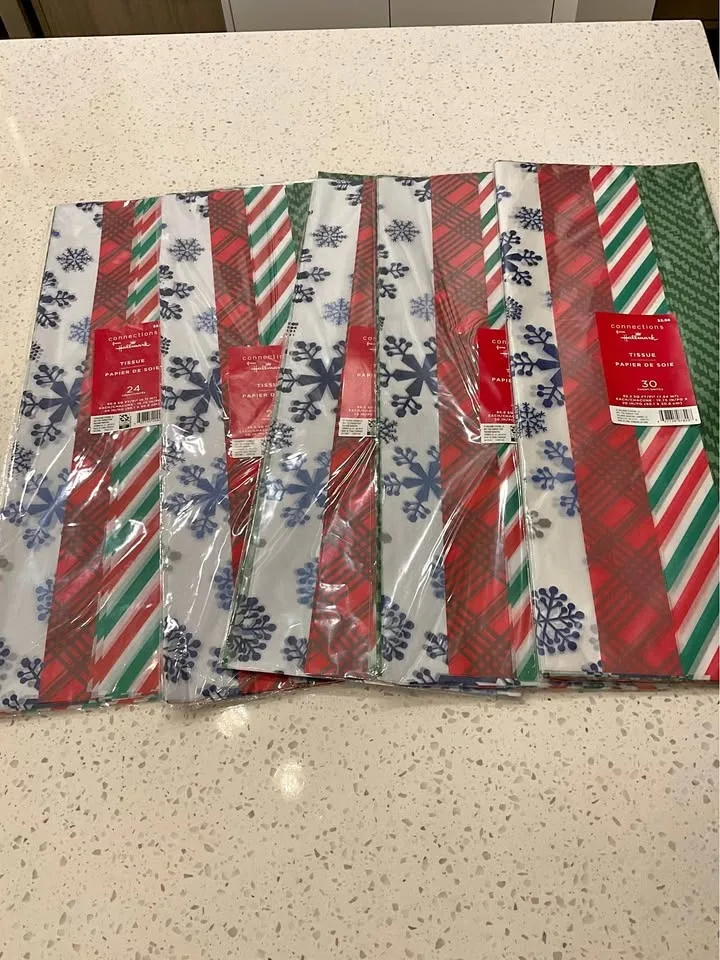 Christmas Tissue and Trim