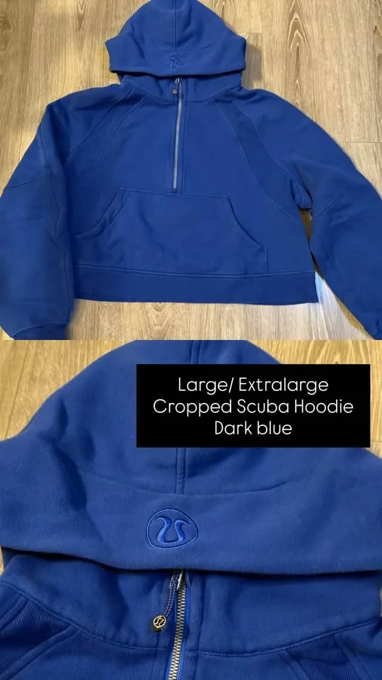 Lululemon Cropped Scuba Hoodie! image indicator(4)