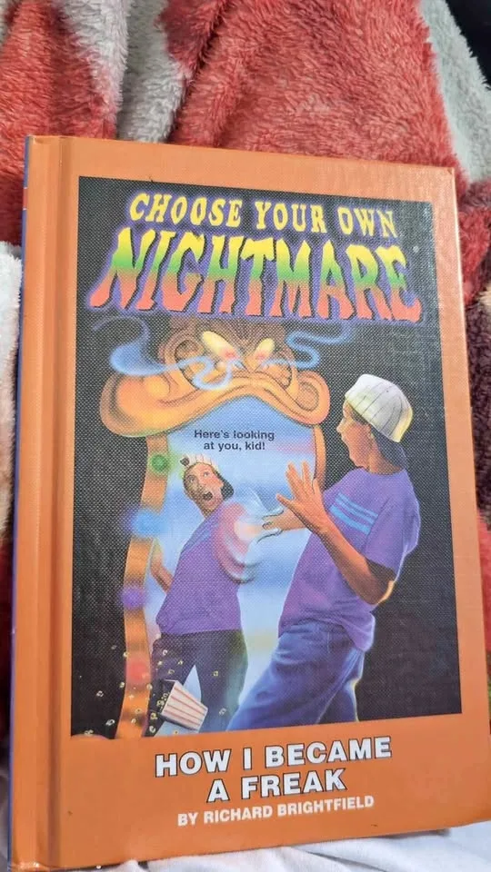 How I became a freak. Choose your own nightmares book
