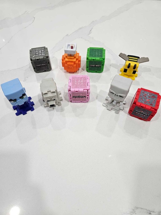Minecraft McDonalds toys