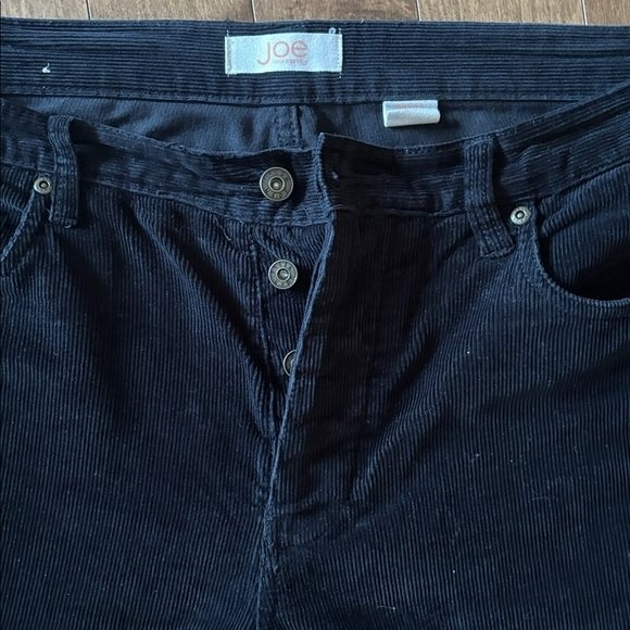 JOE FRESH Black Corduroy Button Fly Jeans 36x32 - photo 3