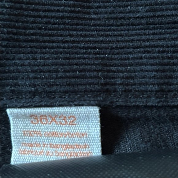 JOE FRESH Black Corduroy Button Fly Jeans 36x32 - photo 5