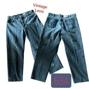 Vintage LEVIS 634 Orange Tab Denim Jeans