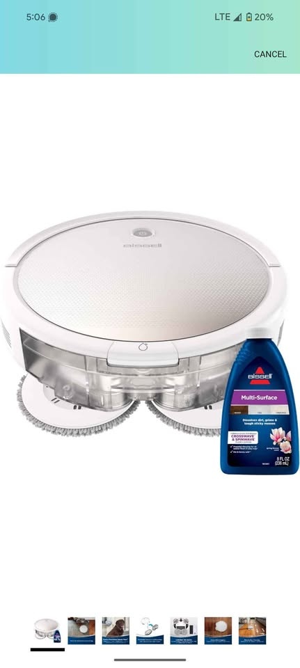 Bissell SpinWave Pet Robot 3347 - photo 3