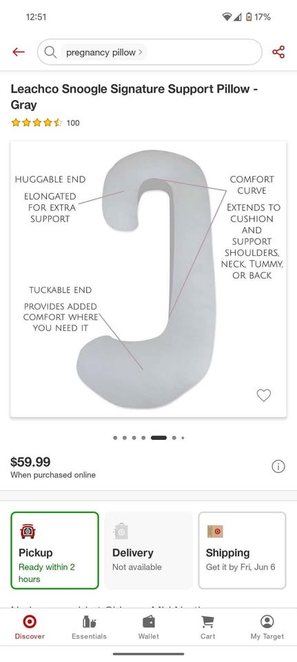 Leachco snoogle super signature target pregnancy pillow - photo 2