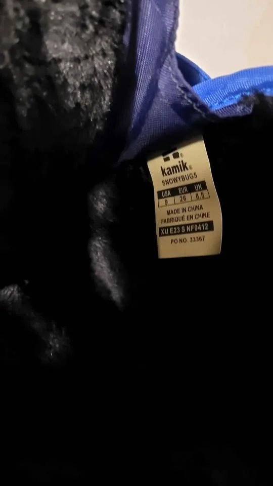 Toddler size Snow boots image indicator(8)