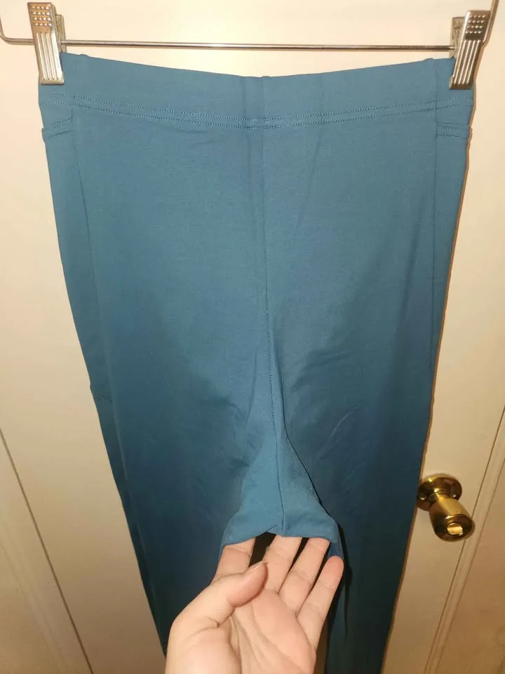 Medium BlackMilk Clothing Teal high waisted pocket leggings image indicator(5)