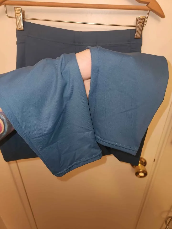 Medium BlackMilk Clothing Teal high waisted pocket leggings image indicator(6)