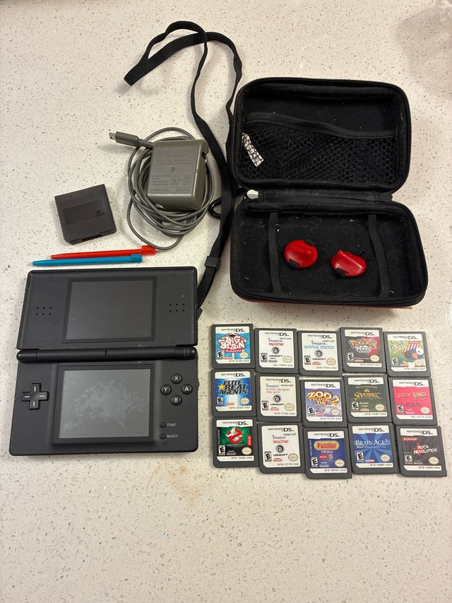 Nintendo DS Lite with 15 games - photo 5