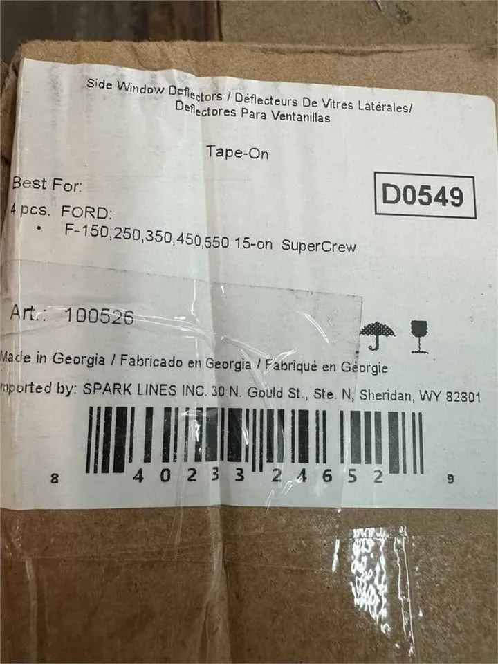 Voron Glass Tape-on Extra Durable Rain Guard image indicator(8)