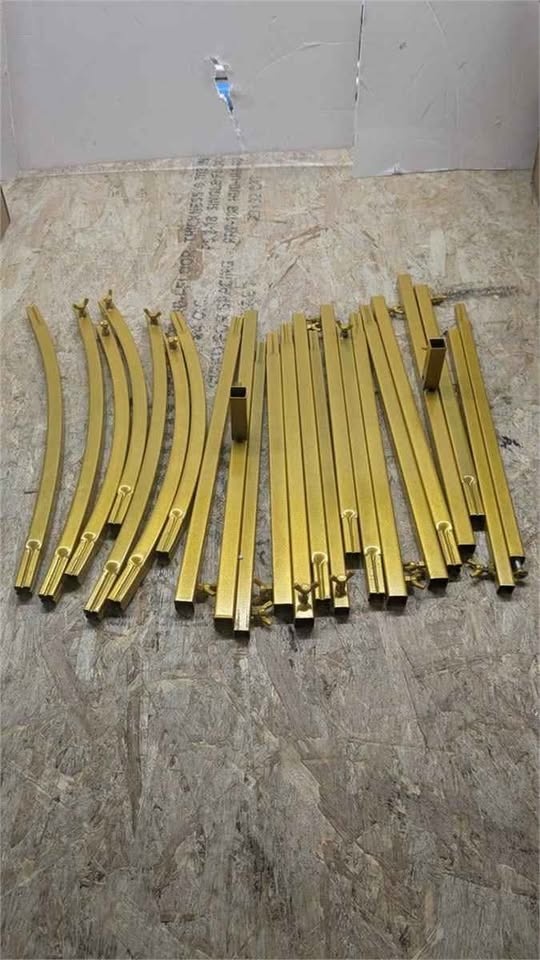 Wokceer Gold Metal Arch Backdrop Stand - photo 3