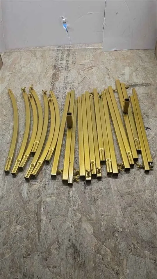 Wokceer Gold Metal Arch Backdrop Stand image indicator(3)