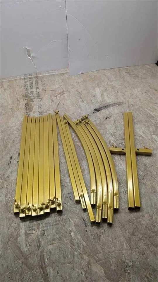 Wokceer Gold Metal Arch Backdrop Stand image indicator(4)