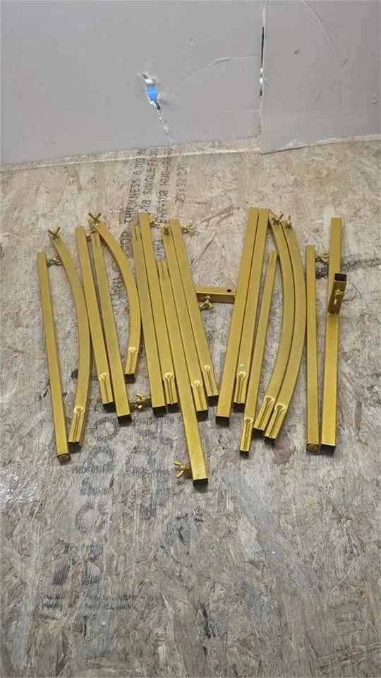 Wokceer Gold Metal Arch Backdrop Stand image indicator(5)