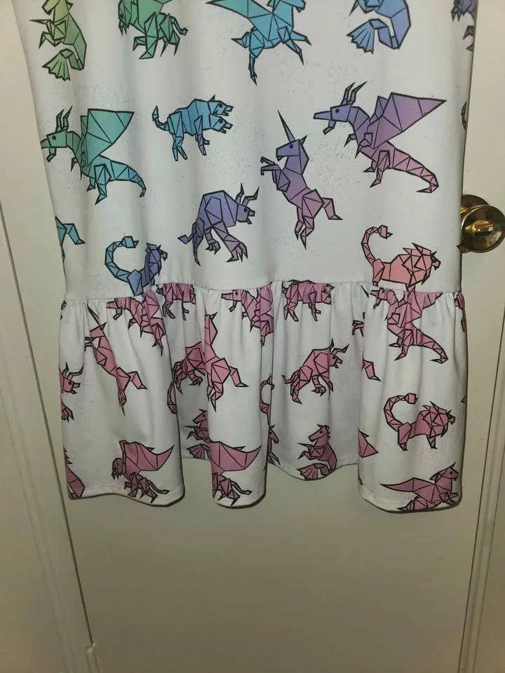 XL BlackMilk Clothing Origami friller dress image indicator(6)