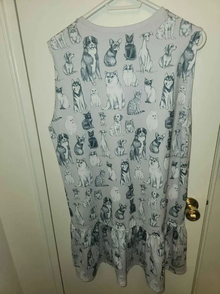 XL BlackMilk Clothing Friends Furever Friller Dress image indicator(5)