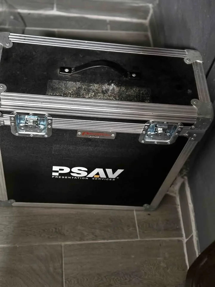 Roadcase PSAV for electronic equipment