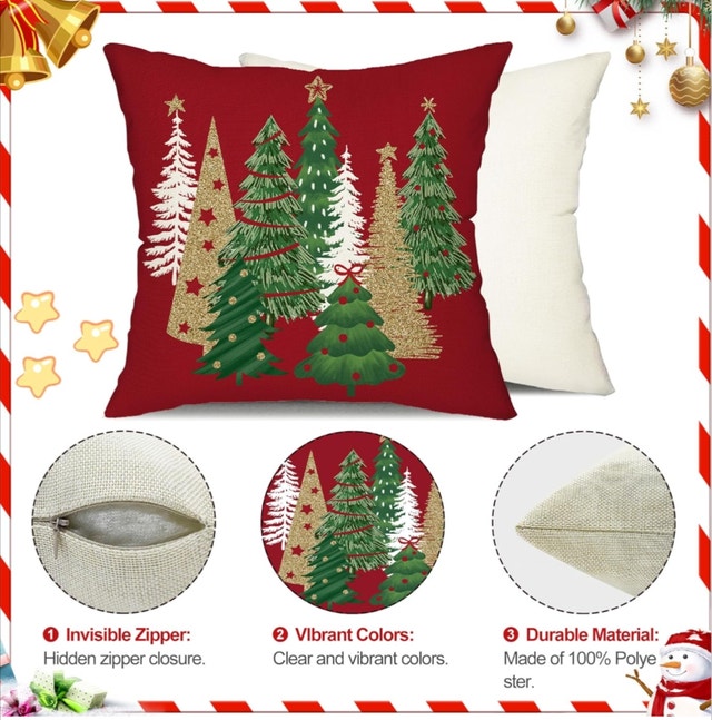 Christmas Throw Pillows - photo 3
