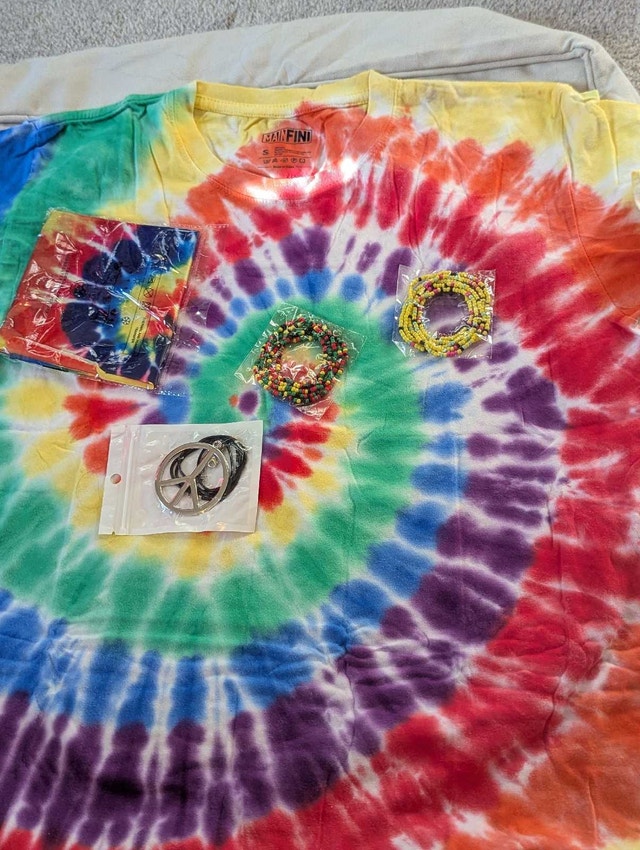 Hippie costume for adults - photo 3