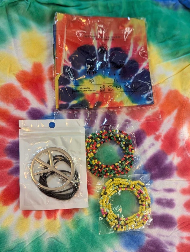 Hippie costume for adults - photo 5