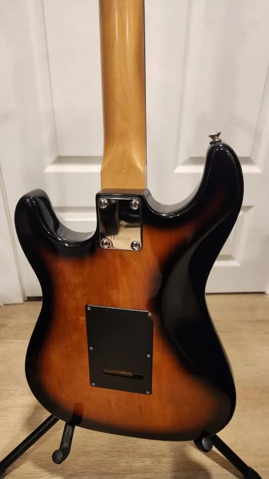 $250 Samick HSS Strat Electric Guitar - Sunburst image indicator(7)