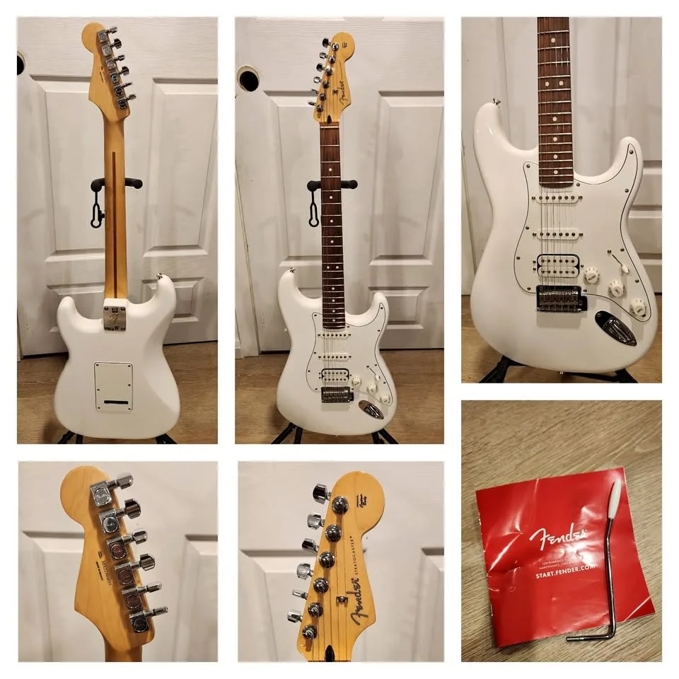 $900 Fender Stratocaster HSS - Player Series - Polar White