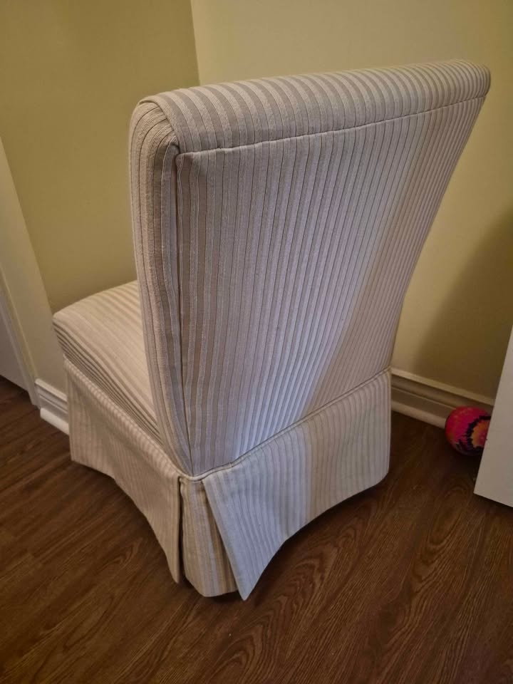 Cream fabric chair - photo 2