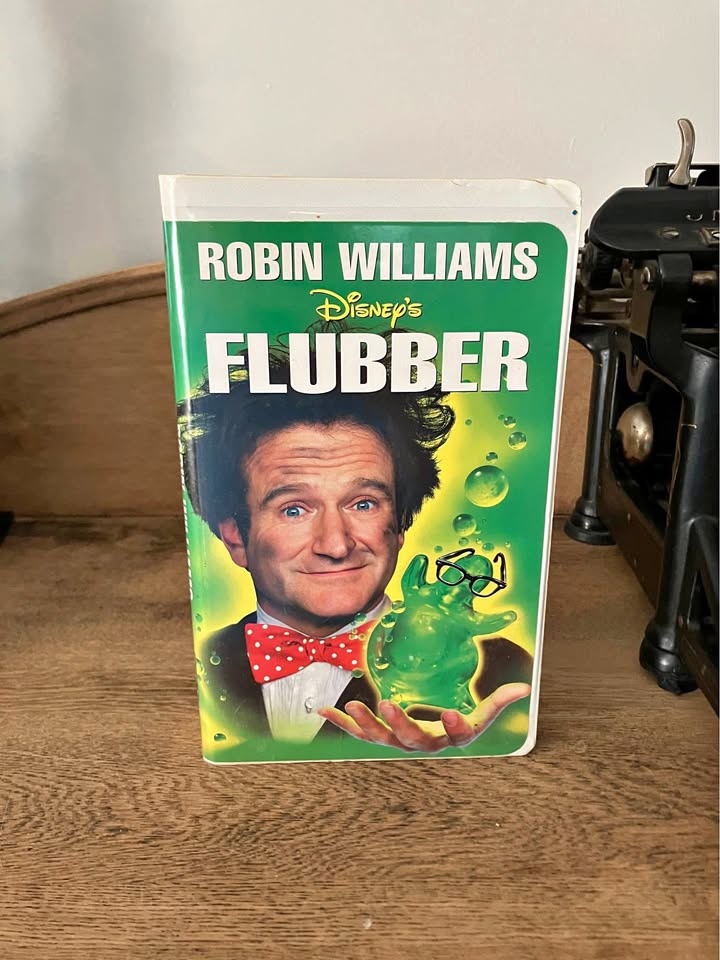 Disney Flubber Clamshell VHS