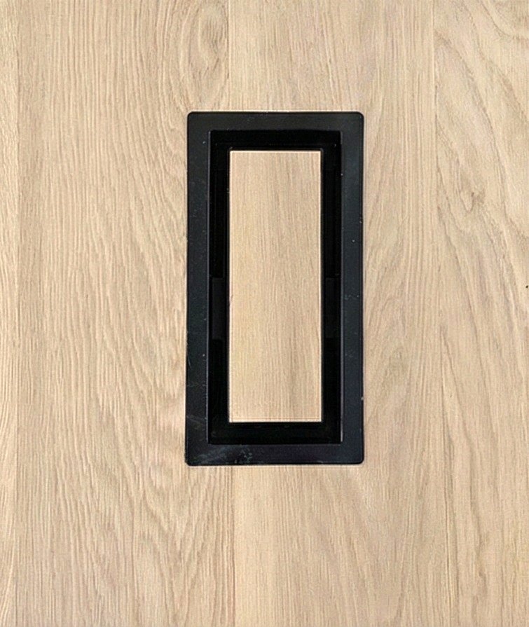 Modern Metal Floor Registers - Black, White, Grey ($15)