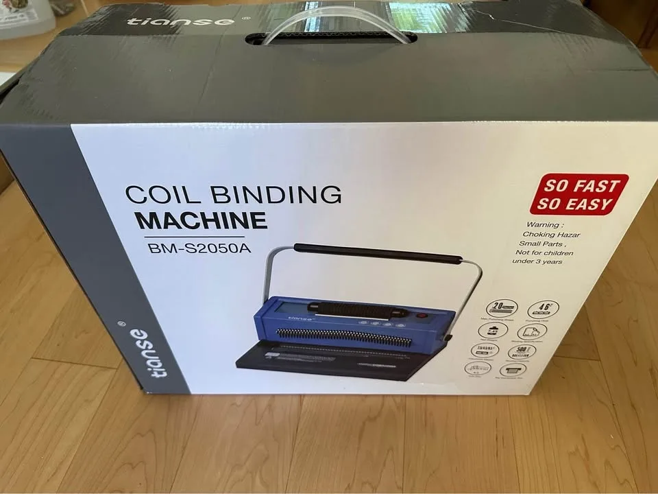 Coil binding machine - barely used image indicator(3)