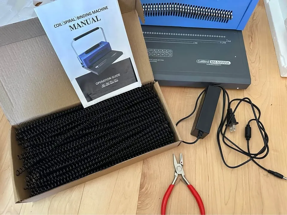 Coil binding machine - barely used image indicator(4)