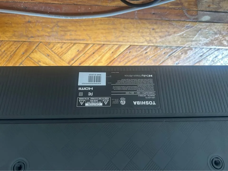 Toshiba TV 50 image indicator(2)