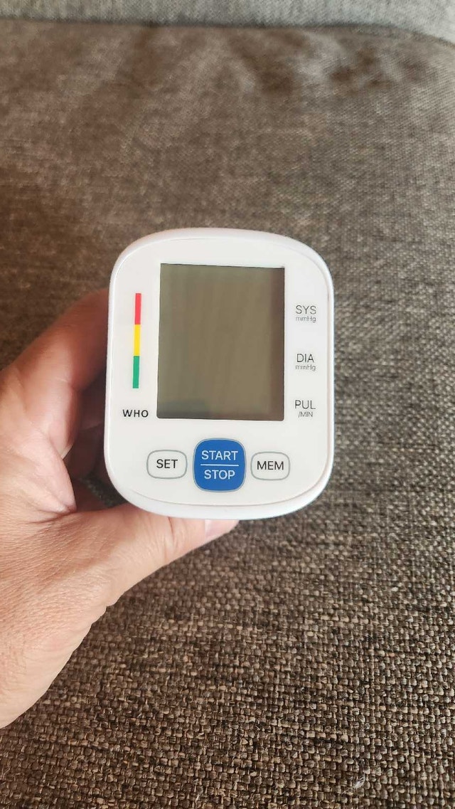 Wrist Blood Pressure Monitor