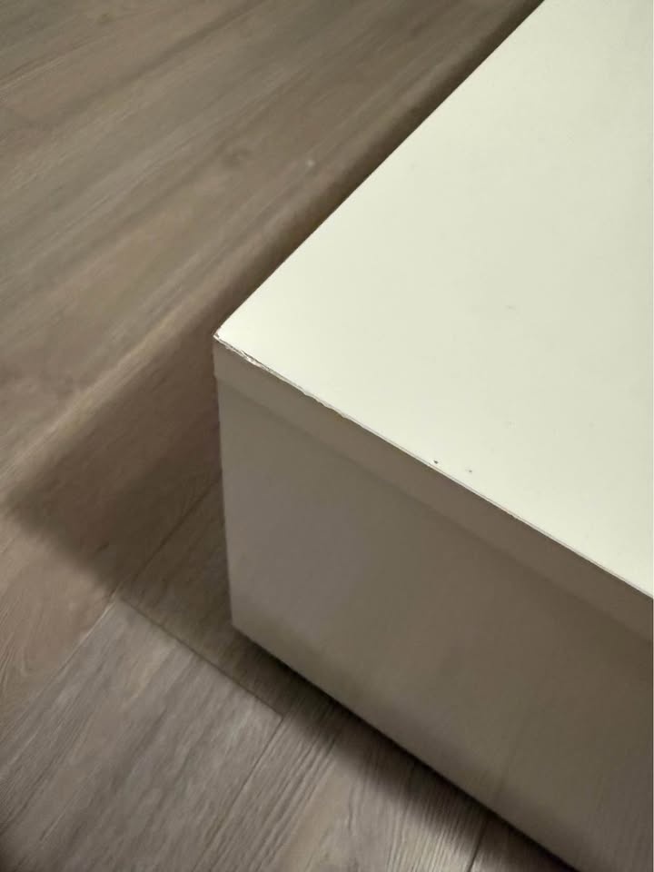 68” White TV Stand - Karlin Media Console - photo 4