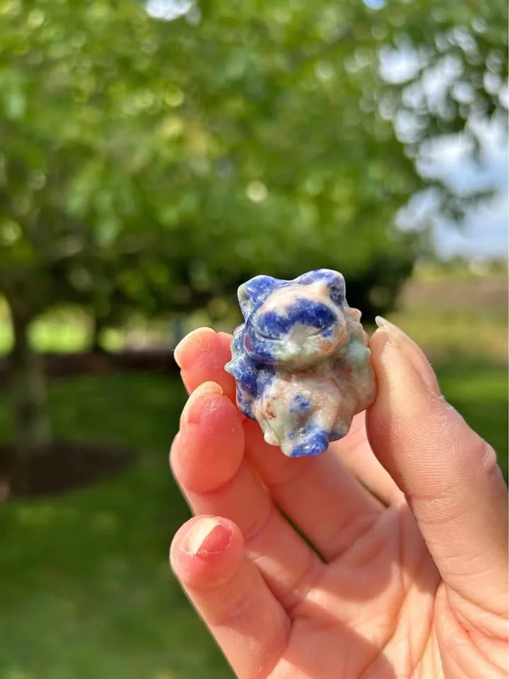 Sodalite nine tail fox New