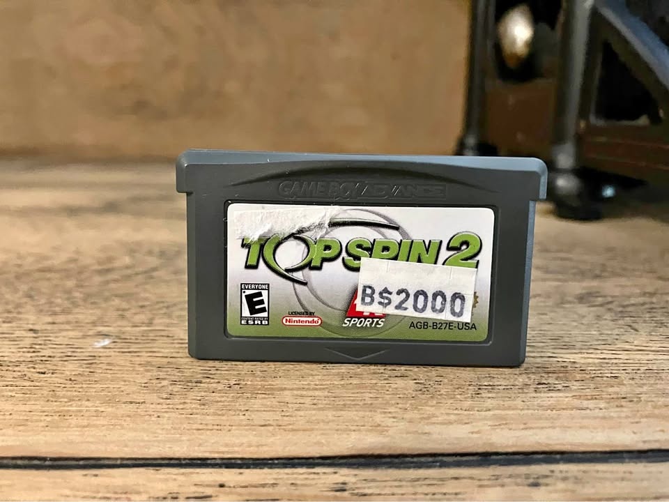 Top Spin 2 Game Boy Advance Nintendo