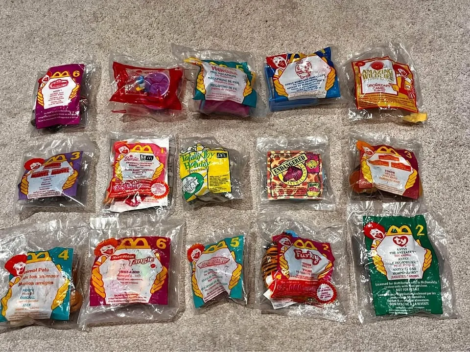 McDonald’s and Burger King Toys from 1993-2020s - $200