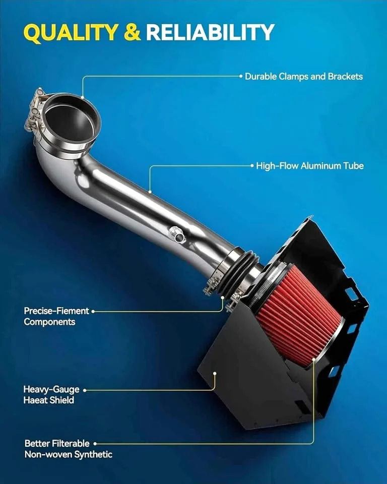 🆕📦Cold Air Intake Kit 09'-18' DODGE RAM 5.7 Hemi