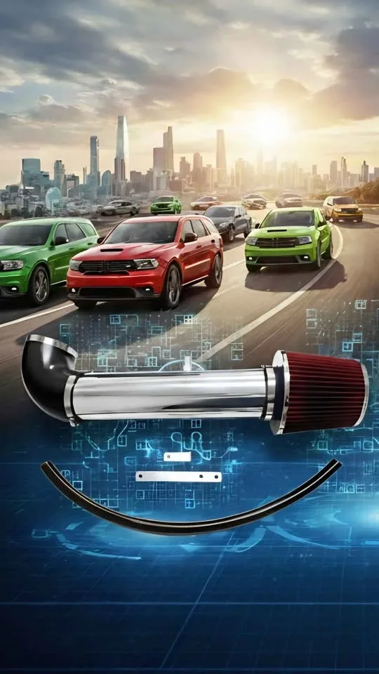 Durango and Grand Cherokee: COLD AIR INTAKE