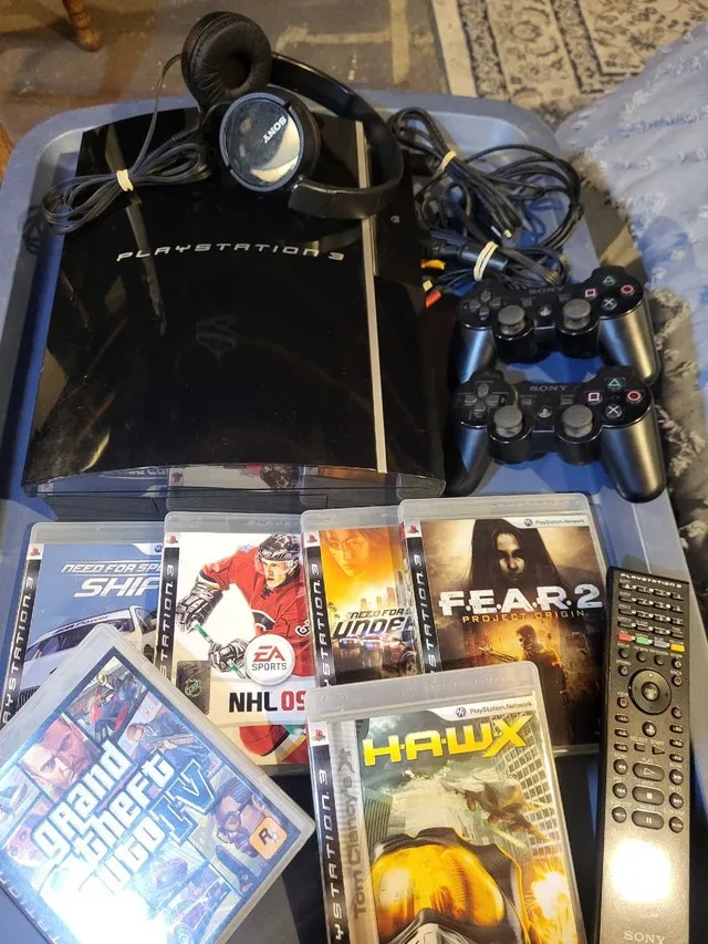 Vintage 80 gb Sony Playstation 3 for sale