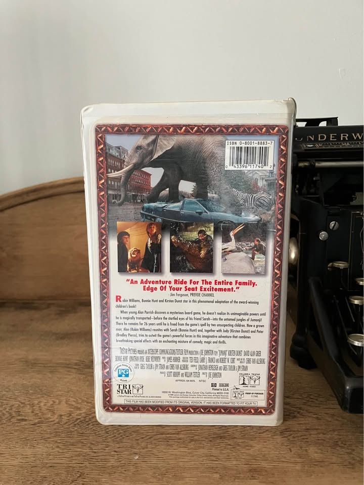 Jumanji (VHS, 1996) Robin Williams - photo 2