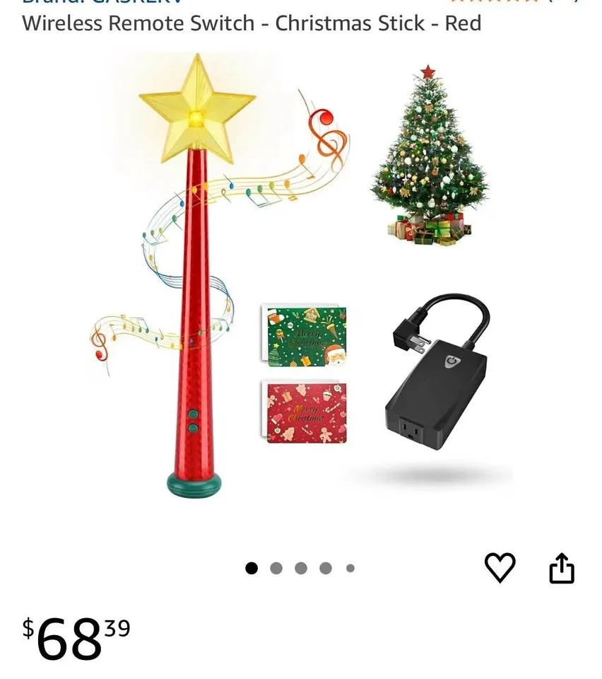 New holiday magic wand, remote Magic wand
