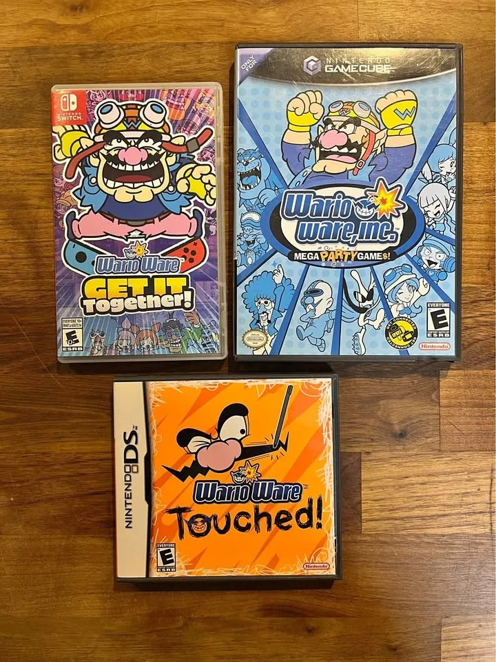 WarioWare Games (Gamecube, DS, Switch)