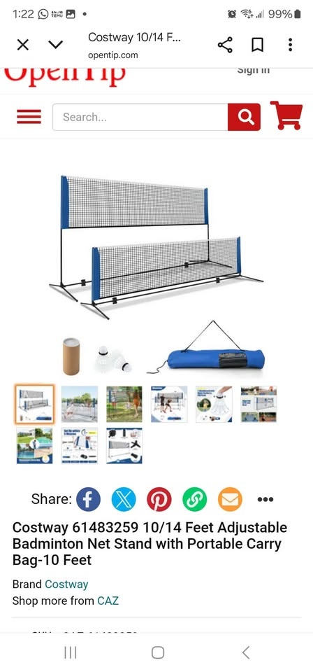 10 ft Adjustable set With Portable Carry Bag - photo 2