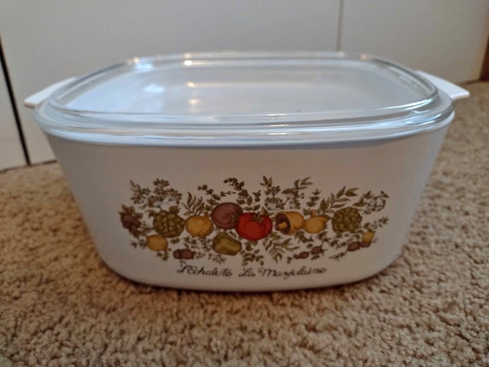 Vintage Spice of Life corningware