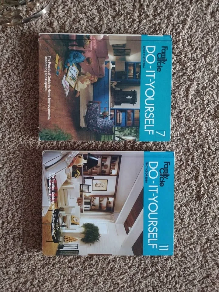 Set of do-it-yourself vintage books image indicator(2)