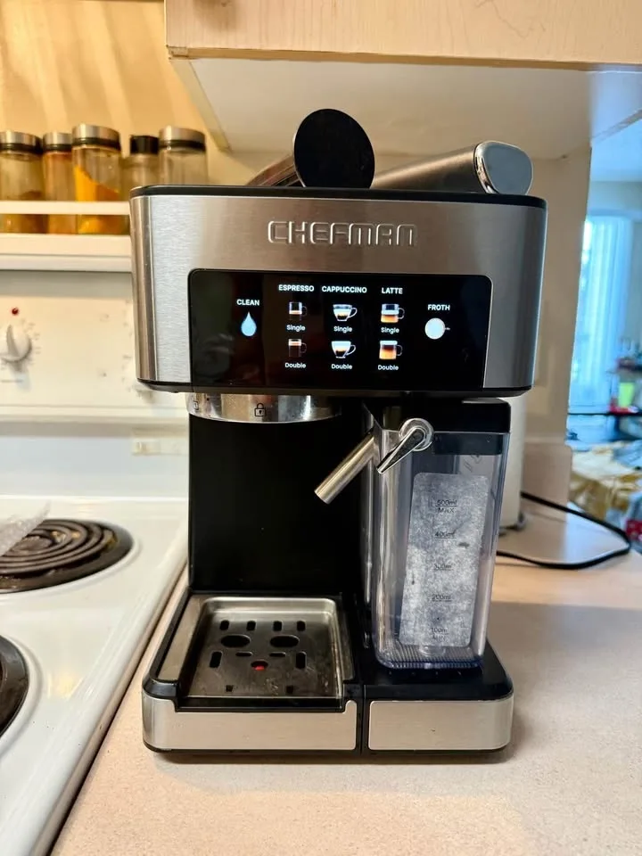 Chefman Barista Pro Espresso Machine, 15 Bar pump image indicator(2)