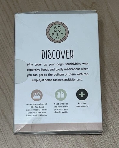 A.T. M.Y. P.E.T. Allergy Test for Dogs - Brand New - photo 2