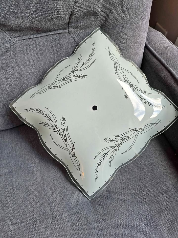 Light fixture glass